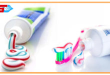 Why don't the colors of the toothpaste mix in the tube?