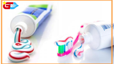 Why don't the colors of the toothpaste mix in the tube?
